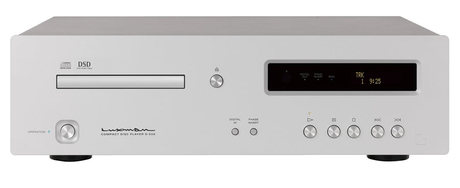 The Luxman D-03x is a fantastic CD player and DAC at a very reasonable price!