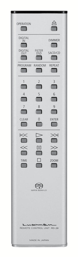 The Luxman D-10X represents the finest SACD/CD player Luxman has ever built!!!