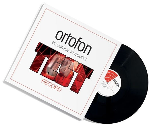 Set up your cartridge and vinyl rig to its full capabilities with help of the Ortofon Test Record!