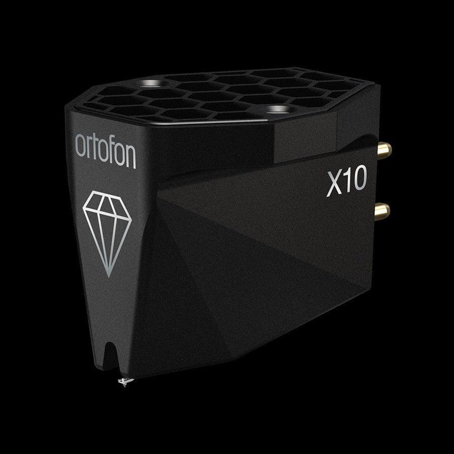 The Ortofon MC X10 Moving Coil phono cartridge is a great introductory level cartridge for the budget conscious music lover.