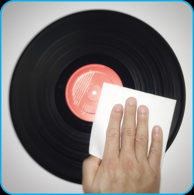 Wet clean your records and dry them off with great results with Stasis Ninja Clean Towel!