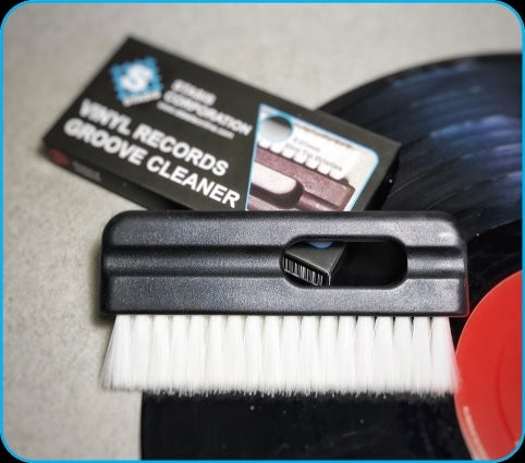 The Stasis Groove Cleaner Record Brush V2 is th eultimate brush to get deep into your groove and remove dirt and grunge. Our top choice for record cleaning with our TTVJ Vinyl Zyme record cleaning solution.