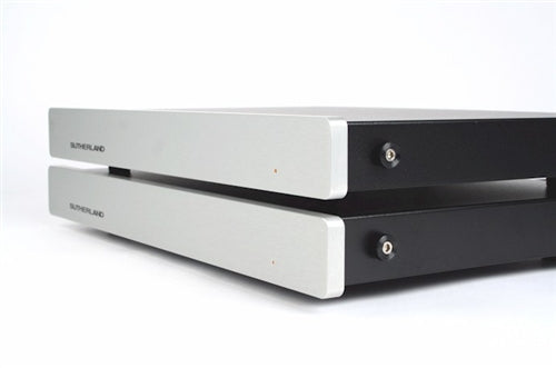 The Sutherland Duo monoblock phono stage combines the design of the 20/20 and the mighty Phono Blocks! Wow!!!