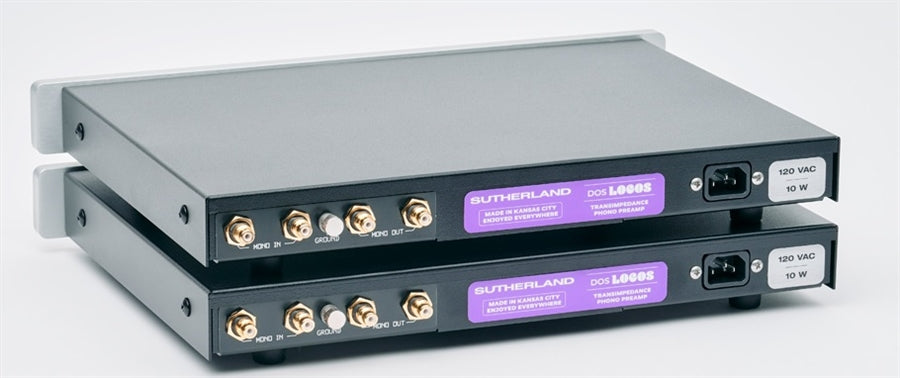 Sutherland Engineering delivers a premium Transimpedance phono stage for MC phono cartridges - the Dos Locos!