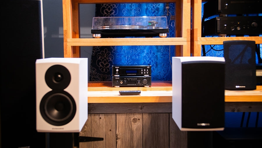 A great system for desktop or small rooms/listening areas for near field listening.