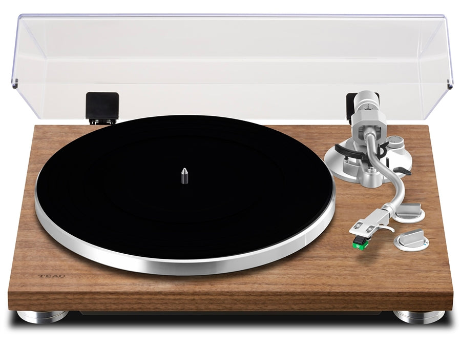 TEAC TN 400-BT-X is a beautiful Walnut veneer turntable that does it all.