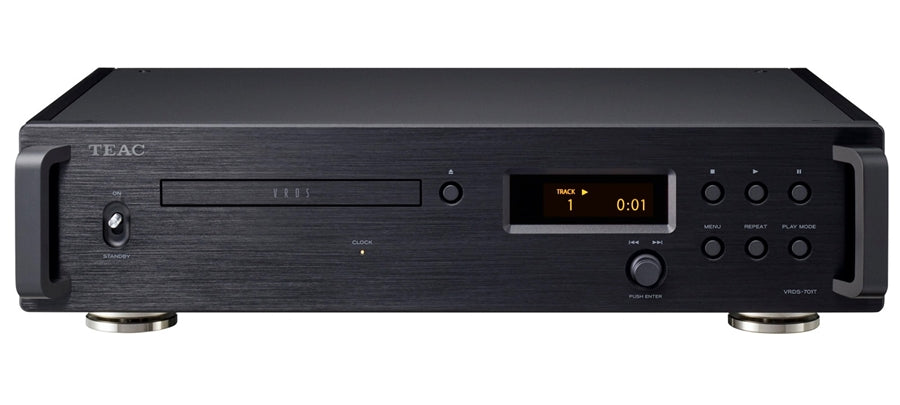 TEAC's Reference 700 series CD Transportis the real thing featuring their VRDS Drive system.