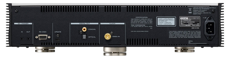 TEAC's Reference 700 series CD Transportis the real thing featuring their VRDS Drive system.