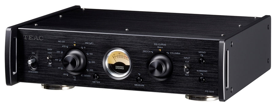 The TEAC PE-505B is a fantastic phono preamplifier that does far more than its price tag.