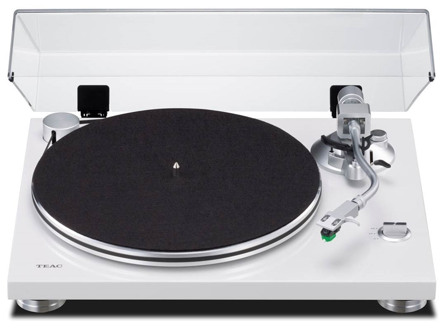 A beautiful way for the vinyl newbie to get started on their vinyl journey, the TEAC TN3DOB is our most highly recommended introductory level turntable!
