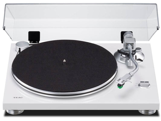 A beautiful way for the vinyl newbie to get started on their vinyl journey, the TEAC TN3DOB is our most highly recommended introductory level turntable!