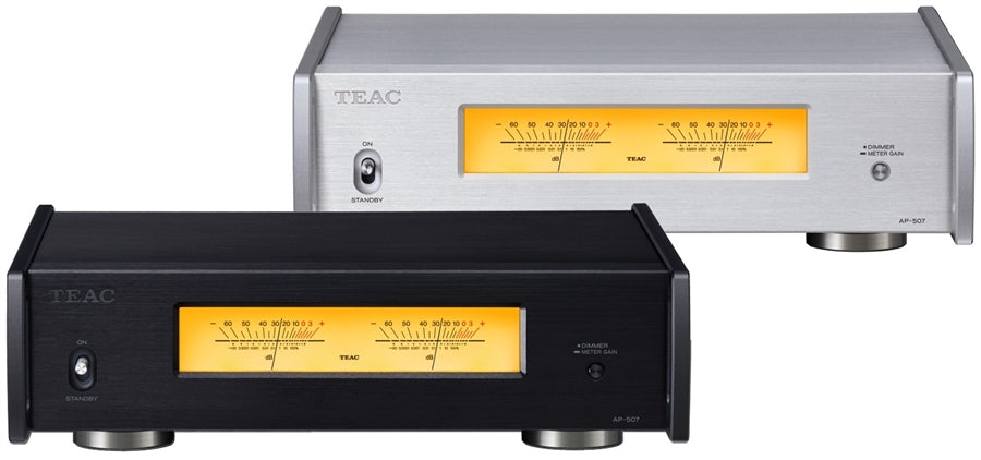 The TEAC AP 507 Power Amplifier has plenty of power for most speakers with 95 watts into 8 ohms!