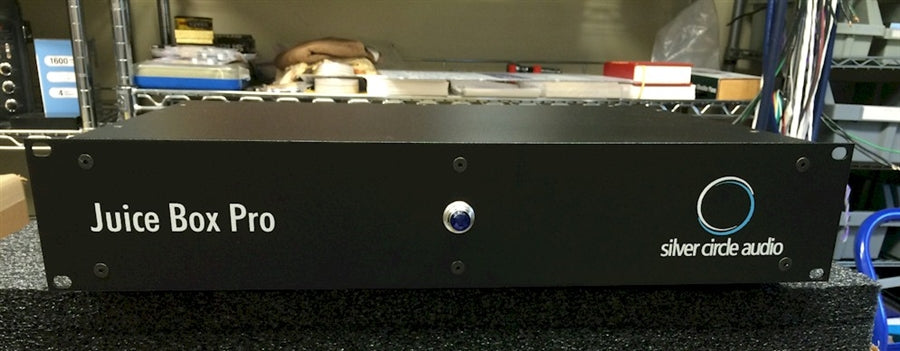 Clean up your power with the Silver Circle Audio Juice Box Pro!