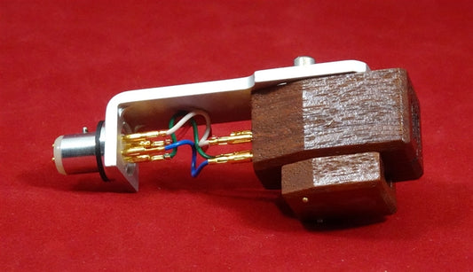 Our Demo Grado Platinum 3 high output mounted on an Ortofon headshell