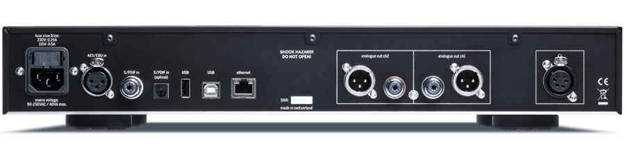 The Weiss DAC 502 is a full size, premium DAC with balanced headphone amplifier and jack