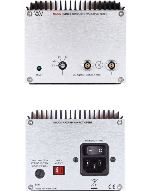 The Weiss PSU102 takes the DAC204 to another level!