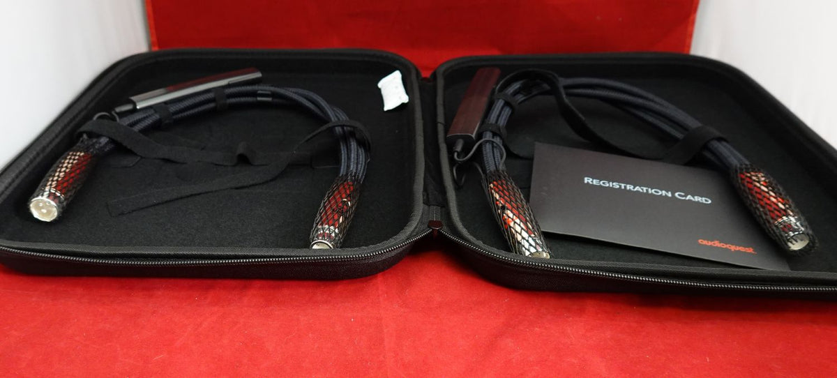 AudioQuest ThunderBird XLR .5m Interconnect USED