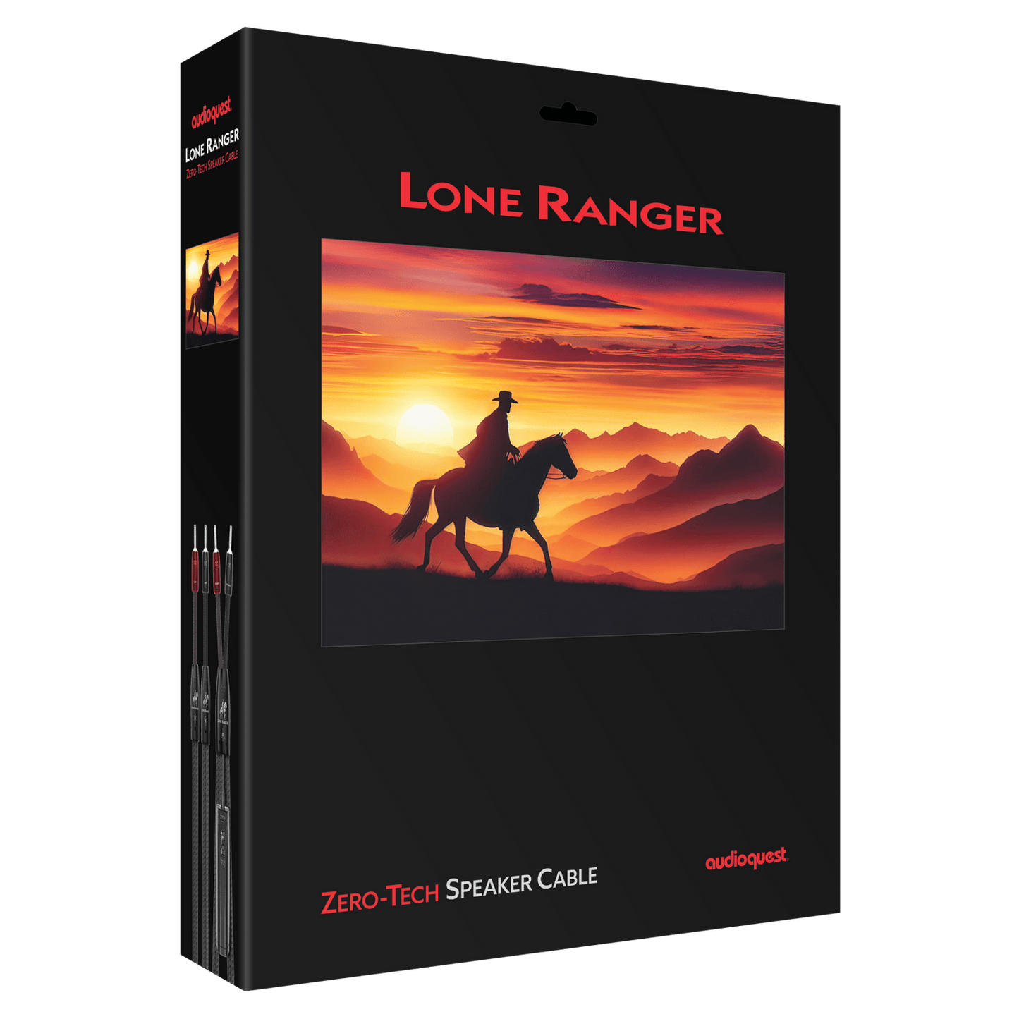 AudioQuest Lone Ranger Zero Tech Speaker Cable Pair