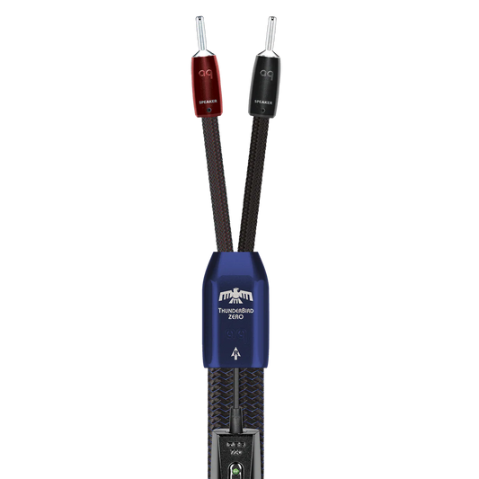 AudioQuest Thunderbird Zero 8ft Speaker Cable Demo