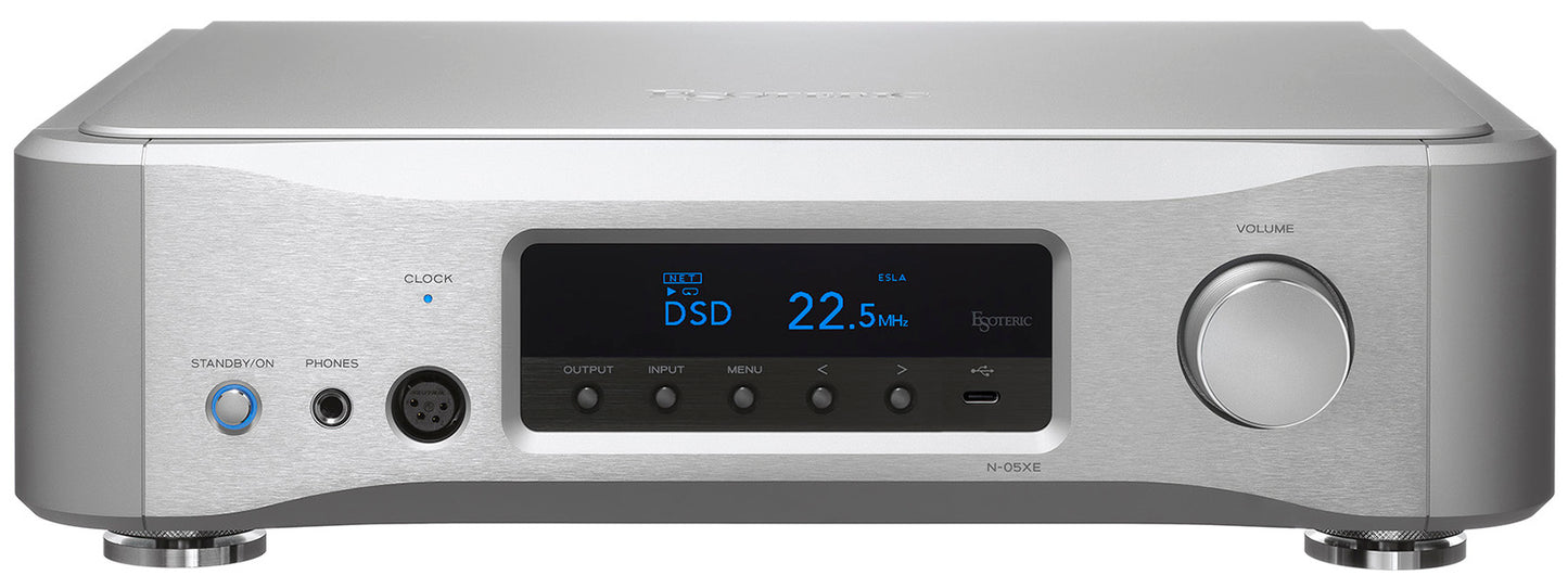 Silver Esoteric N-05XE Network DAC Preamplifier
