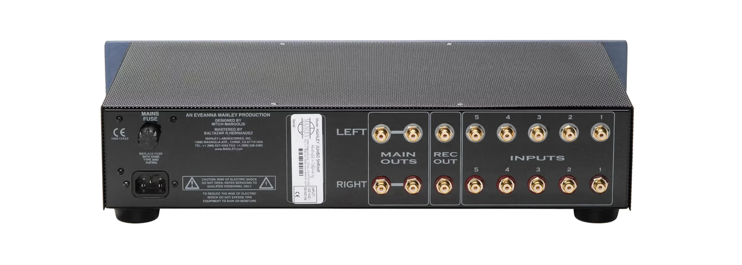 Manley Jumbo Shrimp Line Preamplifier