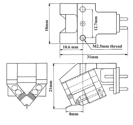 Dynavector DRT XV-1s Moving Coil Phono Cartridge