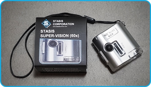Stasis Super Vision 60x Mini Microscope